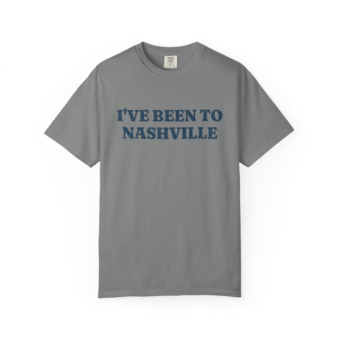 I've Been to Nashville Vintage Travel Souvenir T-Shirt