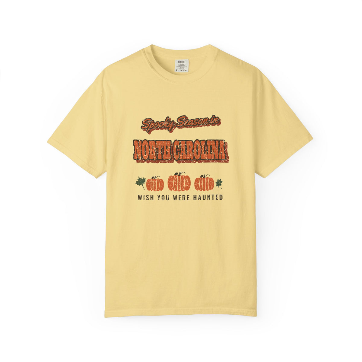 Spooky Season in North Carolina Vintage Postcard T-Shirt