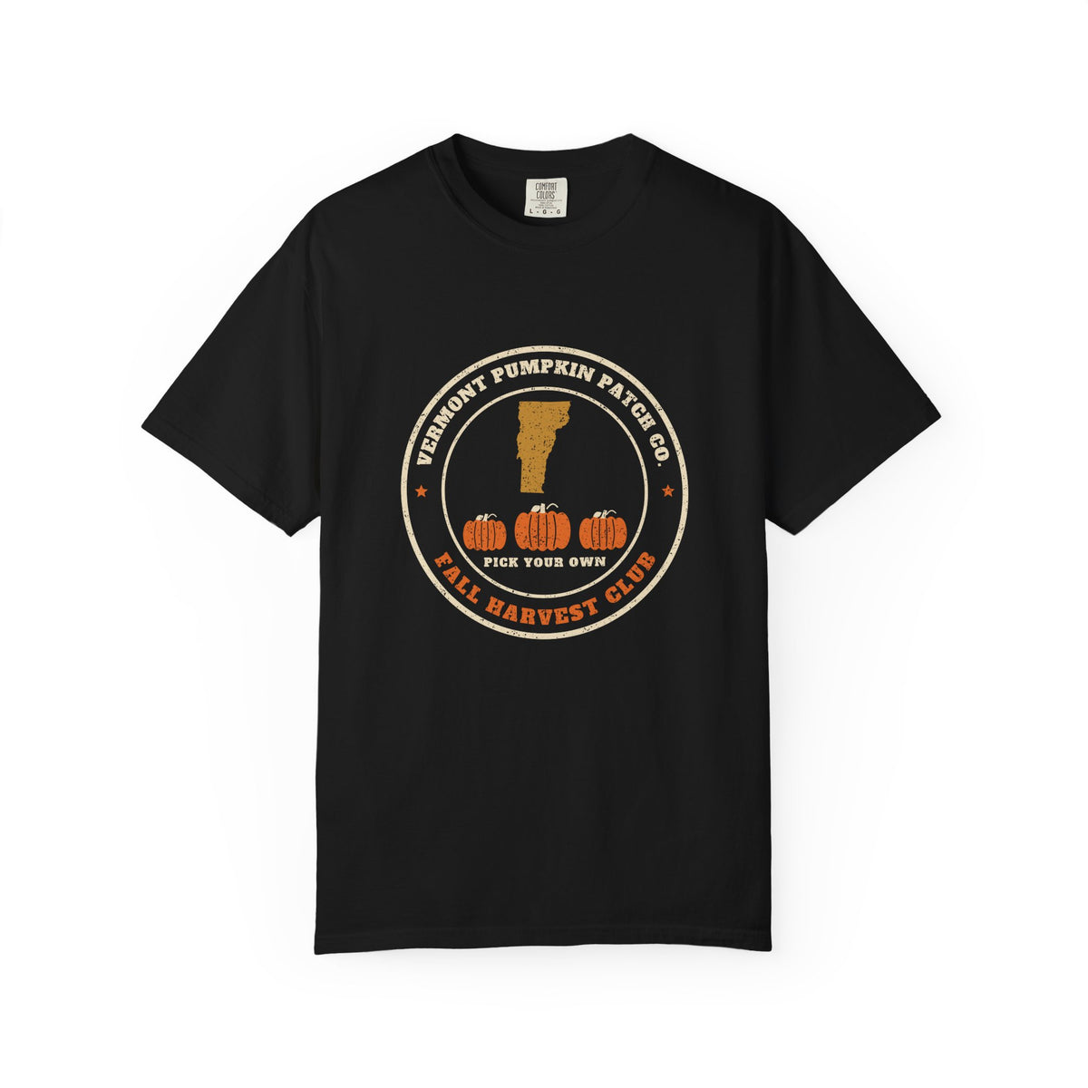 Vermont Pumpkin Patch Co. Badge T-Shirt