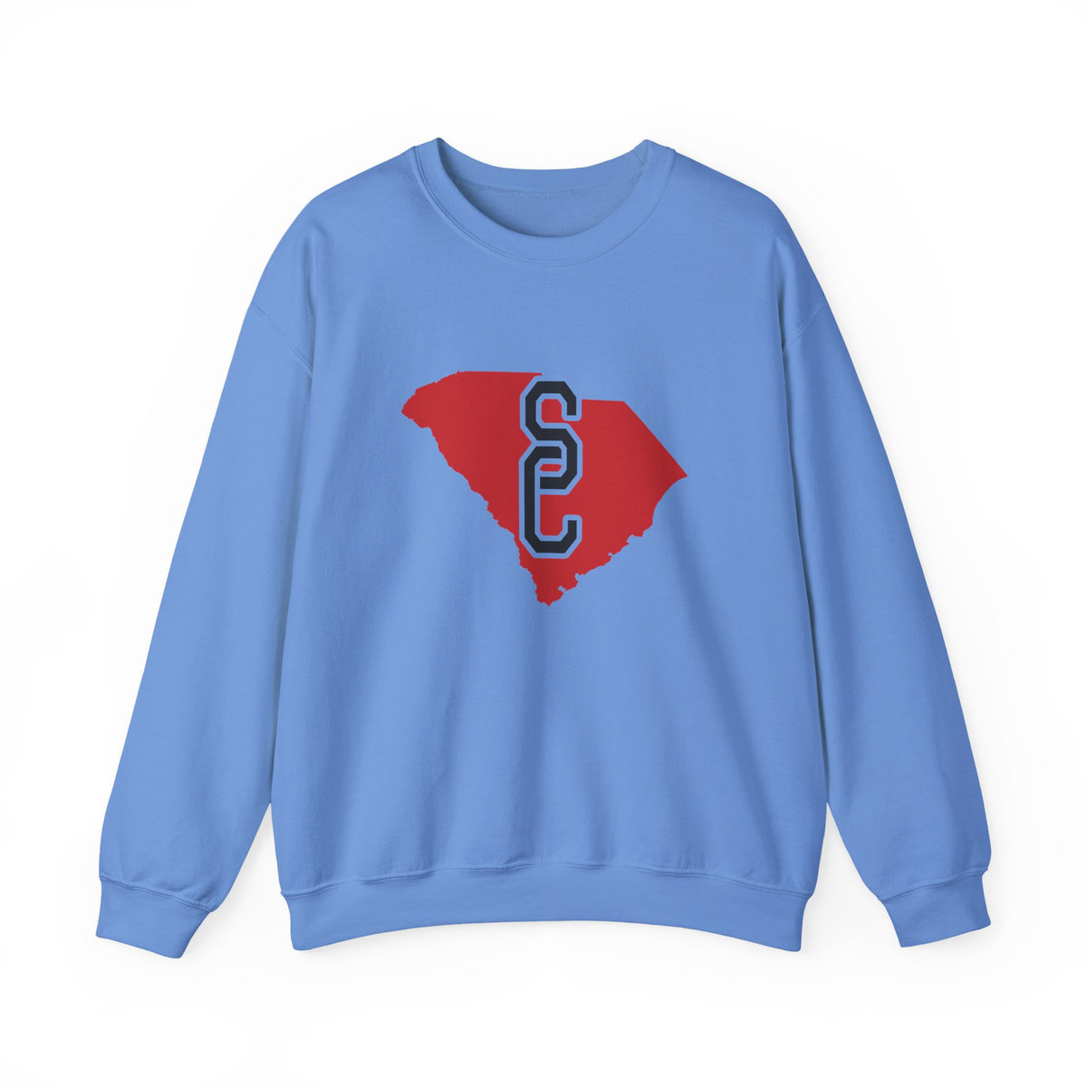 South Carolina Varsity Monogram Map Crewneck Sweatshirt