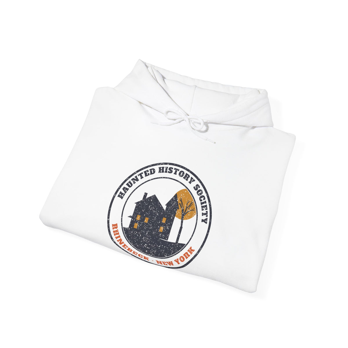 Rhinebeck New York Haunted History Society Seal Hoodie