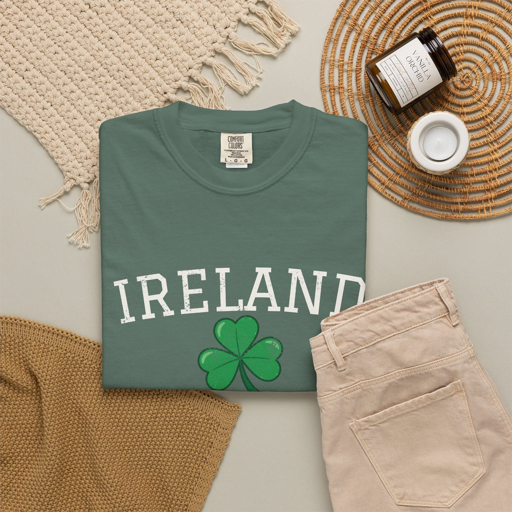 Ireland Éire Three Leaf Shamrock T-Shirt