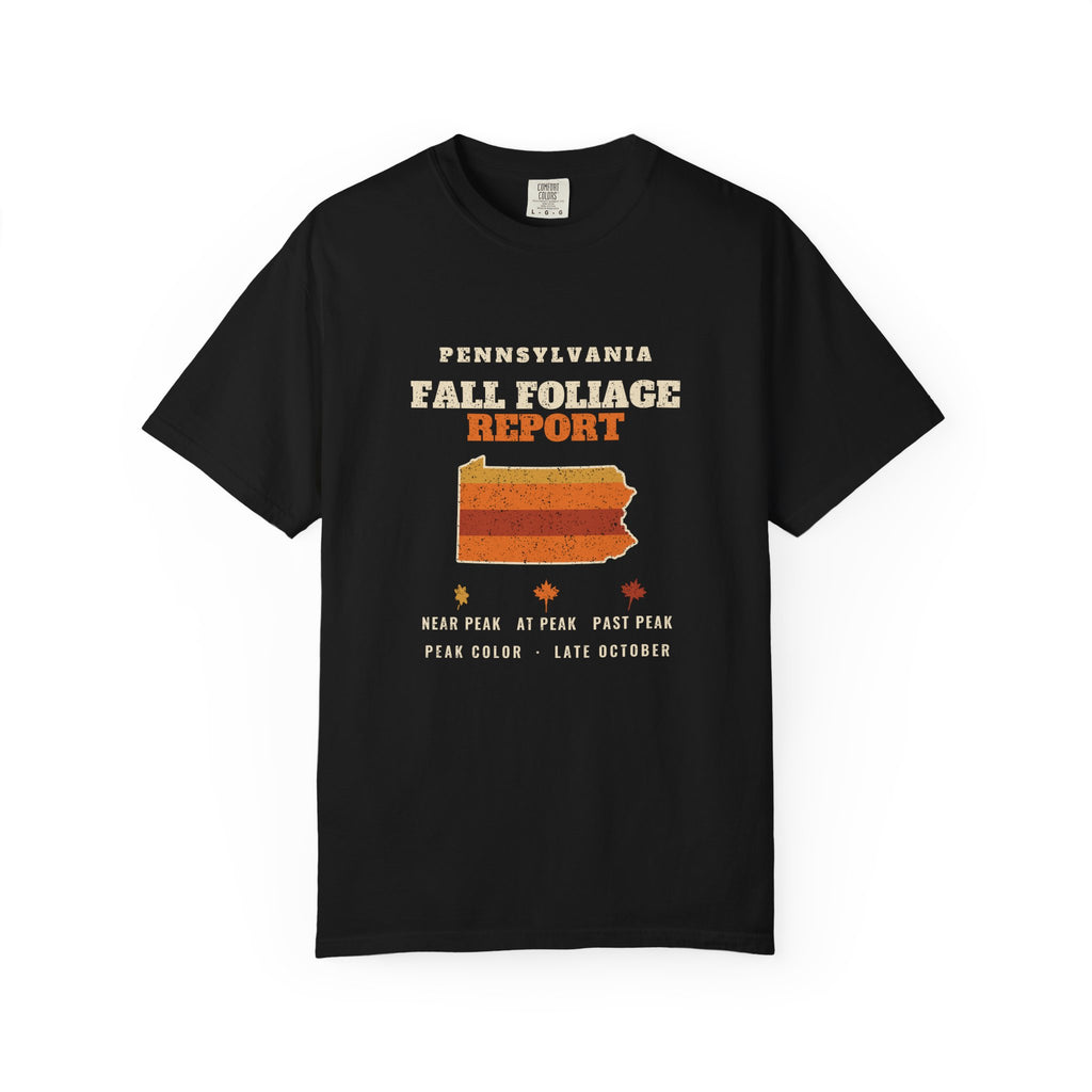 Pennsylvania Fall Foliage Report Map T-Shirt
