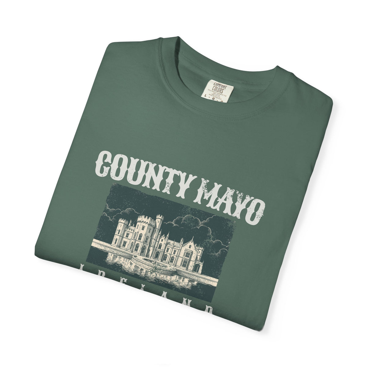 County Mayo Ireland Est 1585 Lakeside Castle T-Shirt