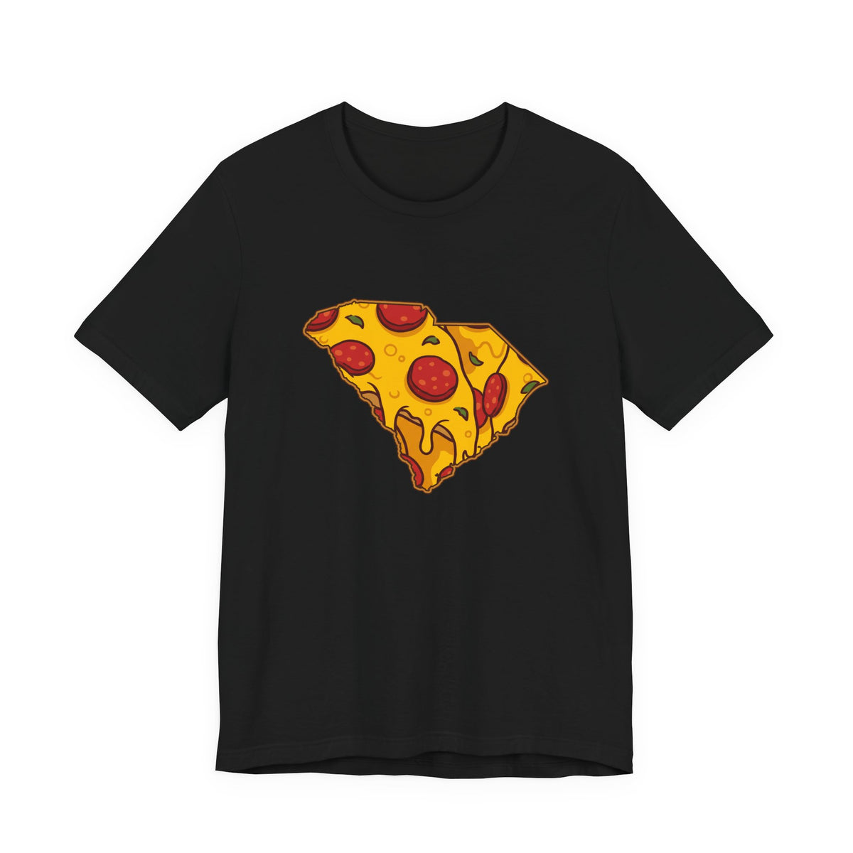 South Carolina Pizza Map T-Shirt