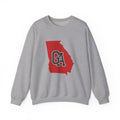 Georgia Varsity Monogram Map Crewneck Sweatshirt