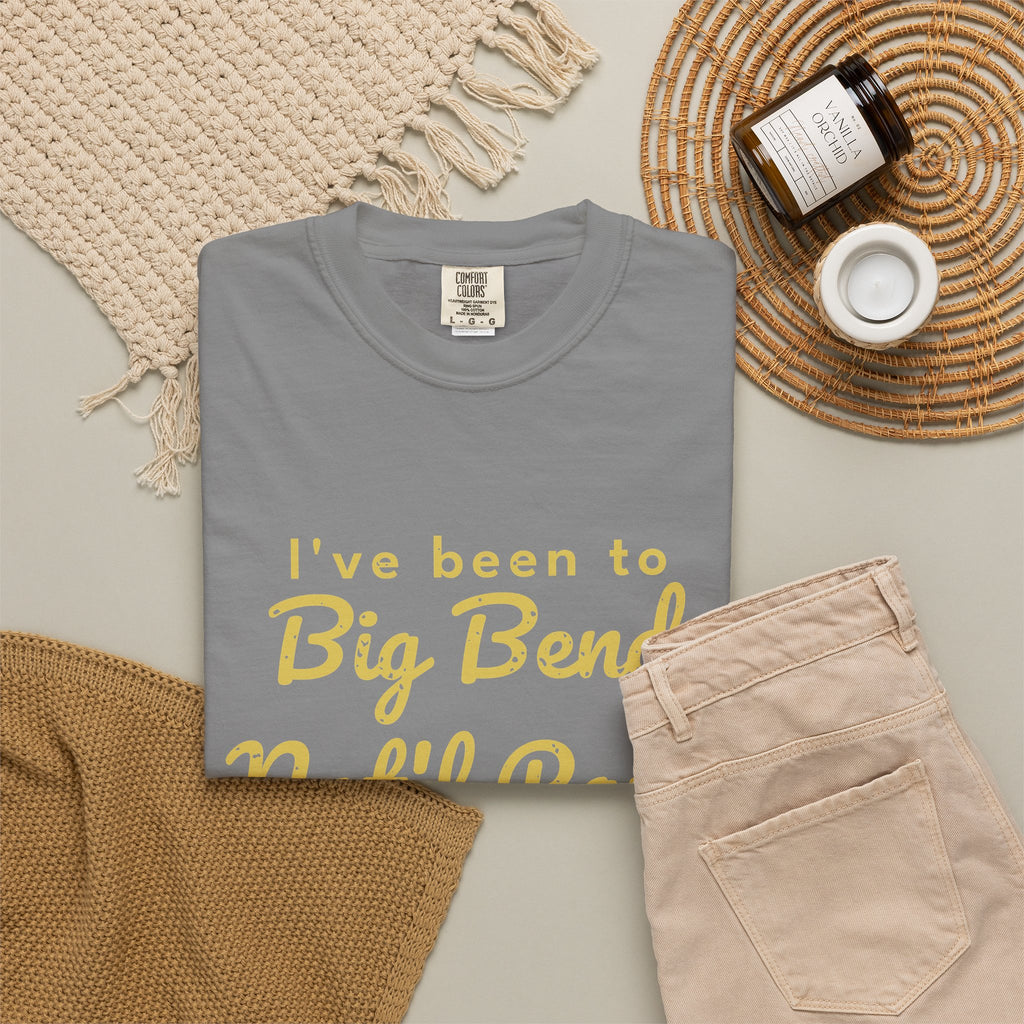 I've Been to Big Bend Nat'l Park Vintage Travel T-Shirt