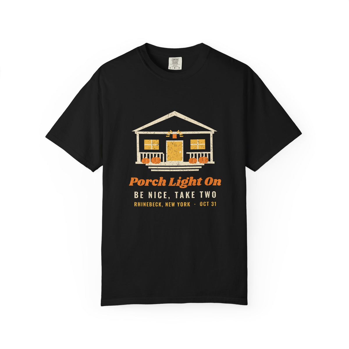 Porch Light On Rhinebeck New York Trick or Treat T-Shirt