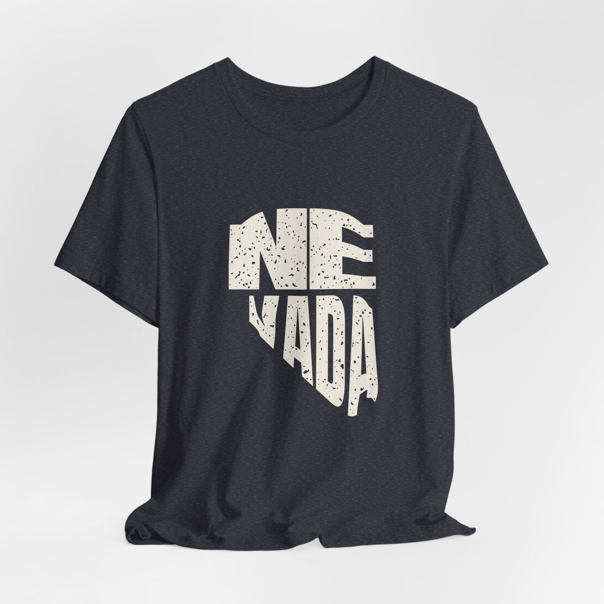 Nevada Vintage Letters Map T-Shirt