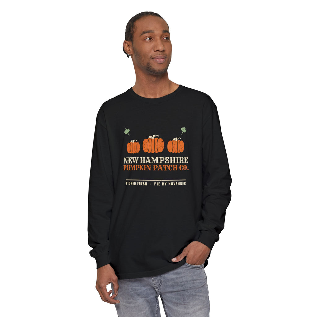 New Hampshire Pumpkin Patch Co. Retro Long Sleeve Tee