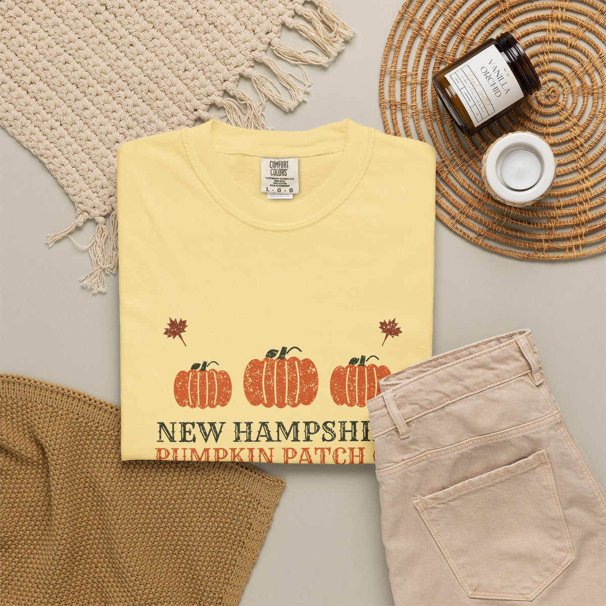 New Hampshire Pumpkin Patch Co. Retro T-Shirt