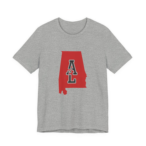 Alabama Varsity Monogram Map T-Shirt