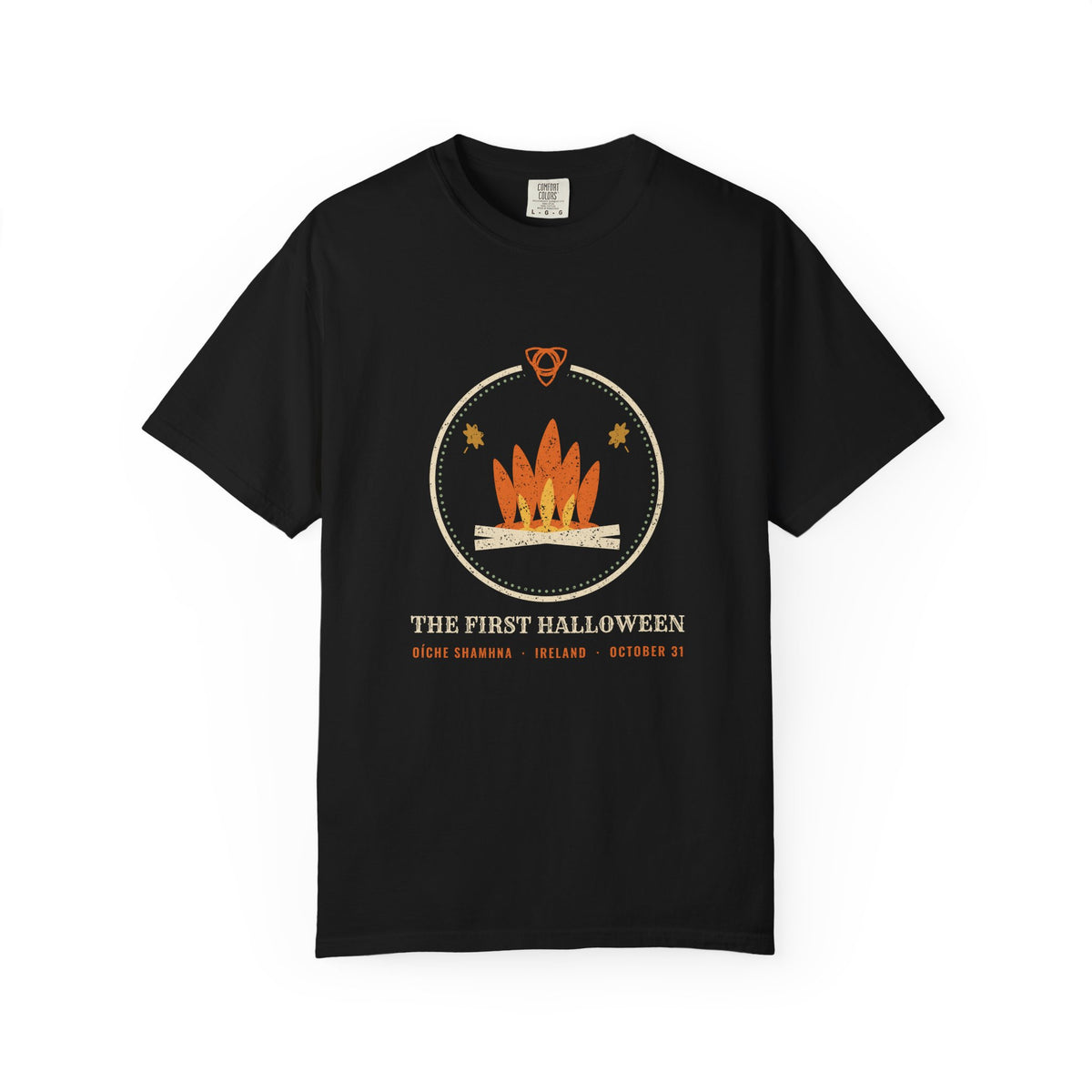 The First Halloween Oíche Shamhna Bonfire T-Shirt