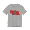 Nebraska Varsity Monogram Map T-Shirt