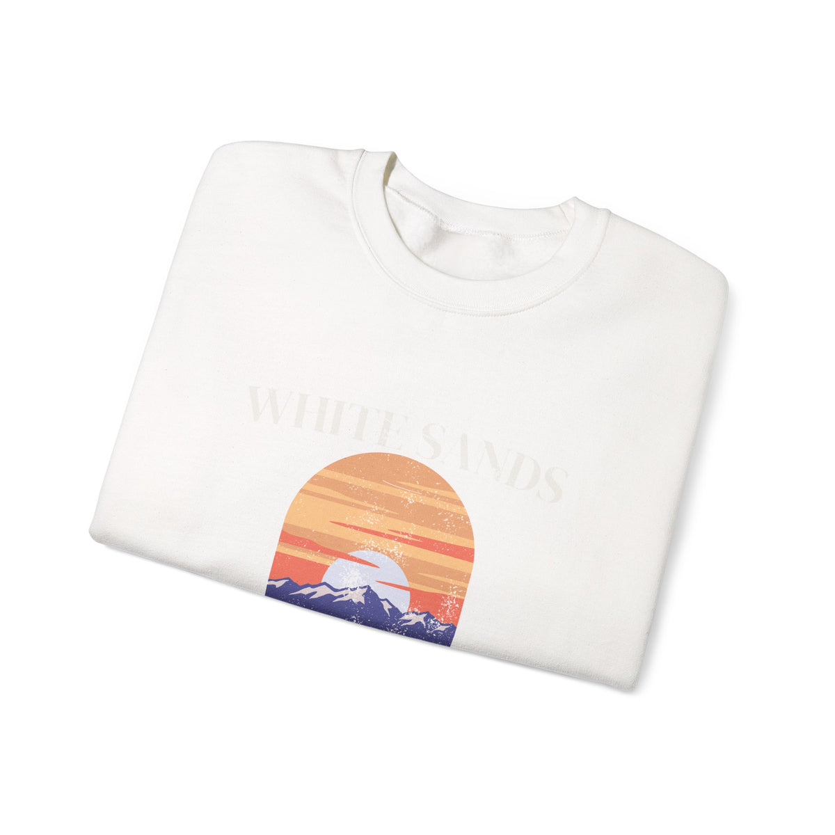 White Sands National Park Desert Sunset Dunes Crewneck Sweatshirt