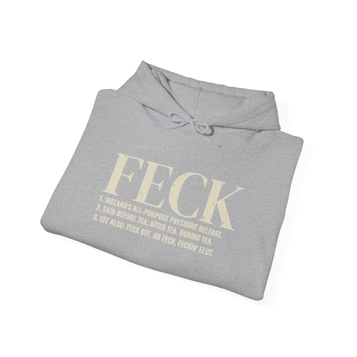 Feck Definition Funny Irish Slang Hoodie