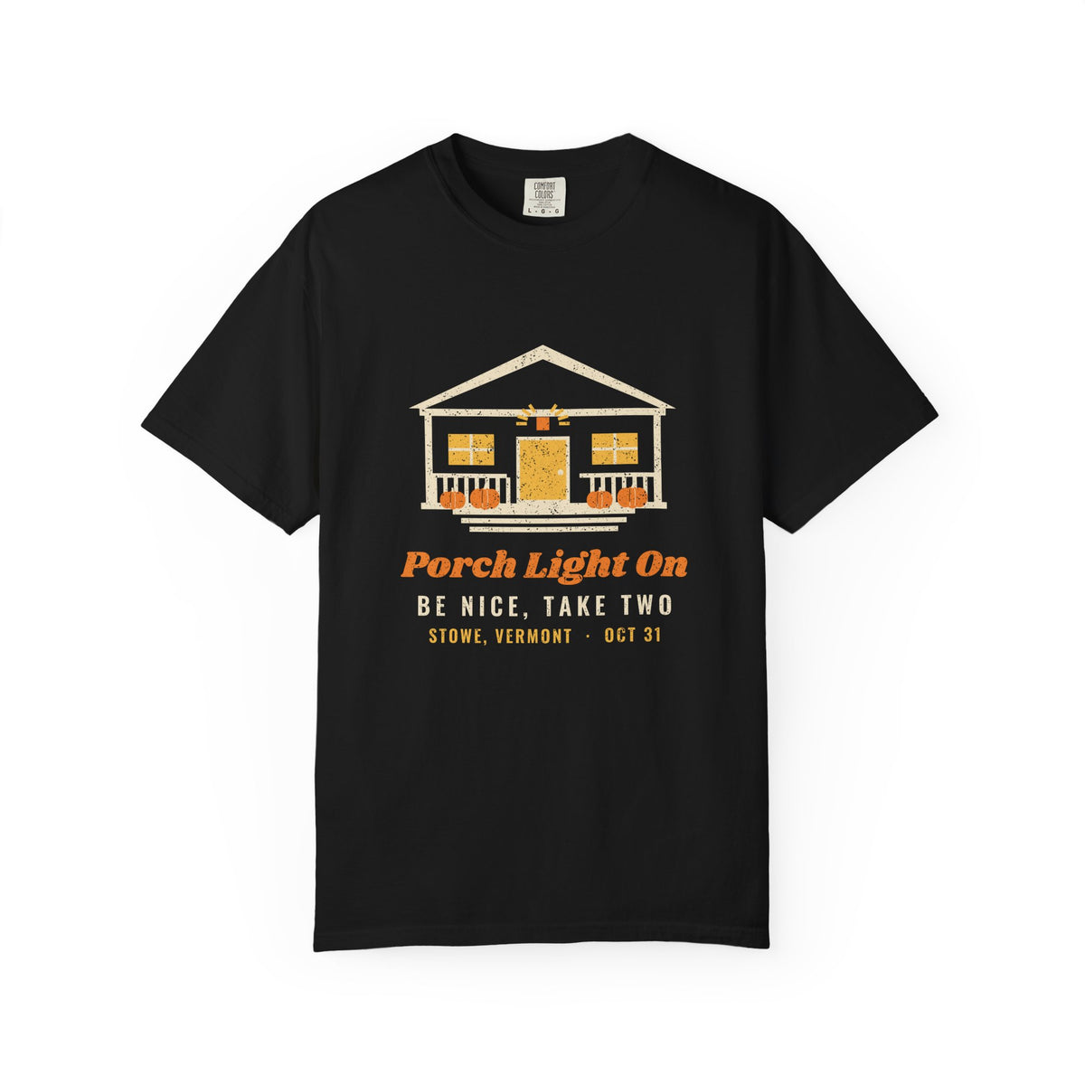 Porch Light On Stowe Vermont Trick or Treat T-Shirt