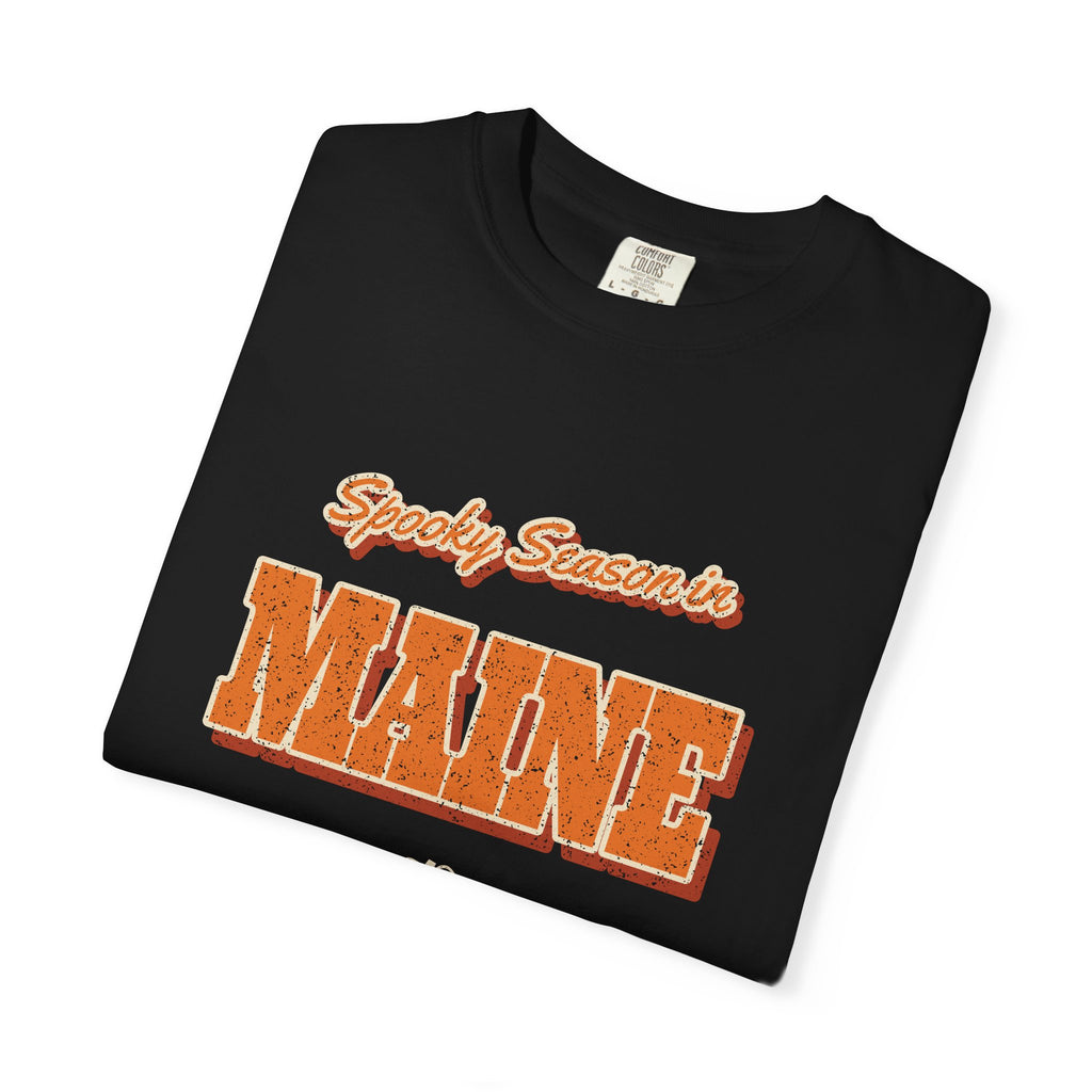 Spooky Season in Maine Vintage Postcard T-Shirt