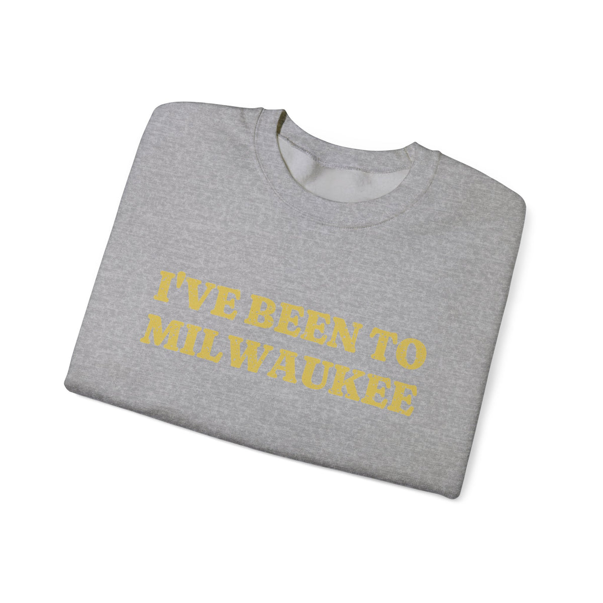 I've Been to Milwaukee Vintage Travel Souvenir Crewneck Sweatshirt