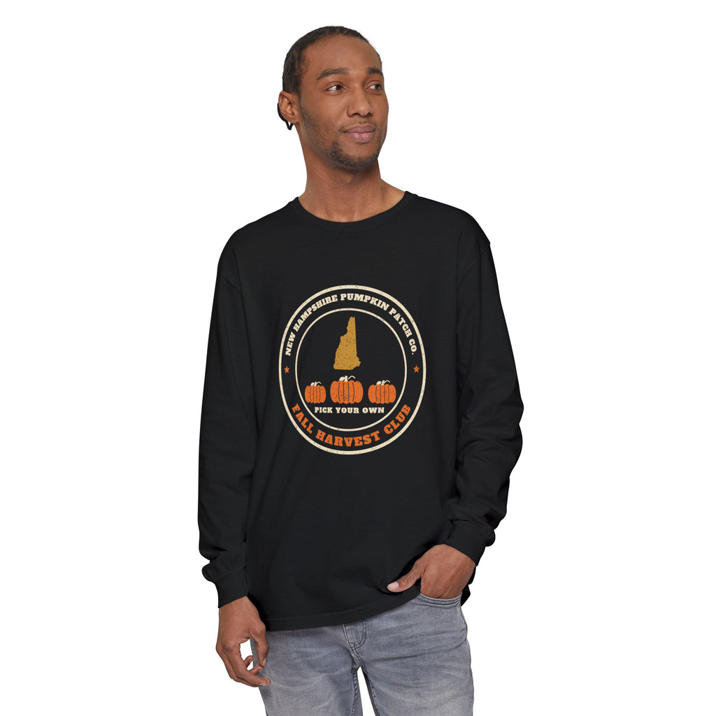 New Hampshire Pumpkin Patch Co. Badge Long Sleeve Tee
