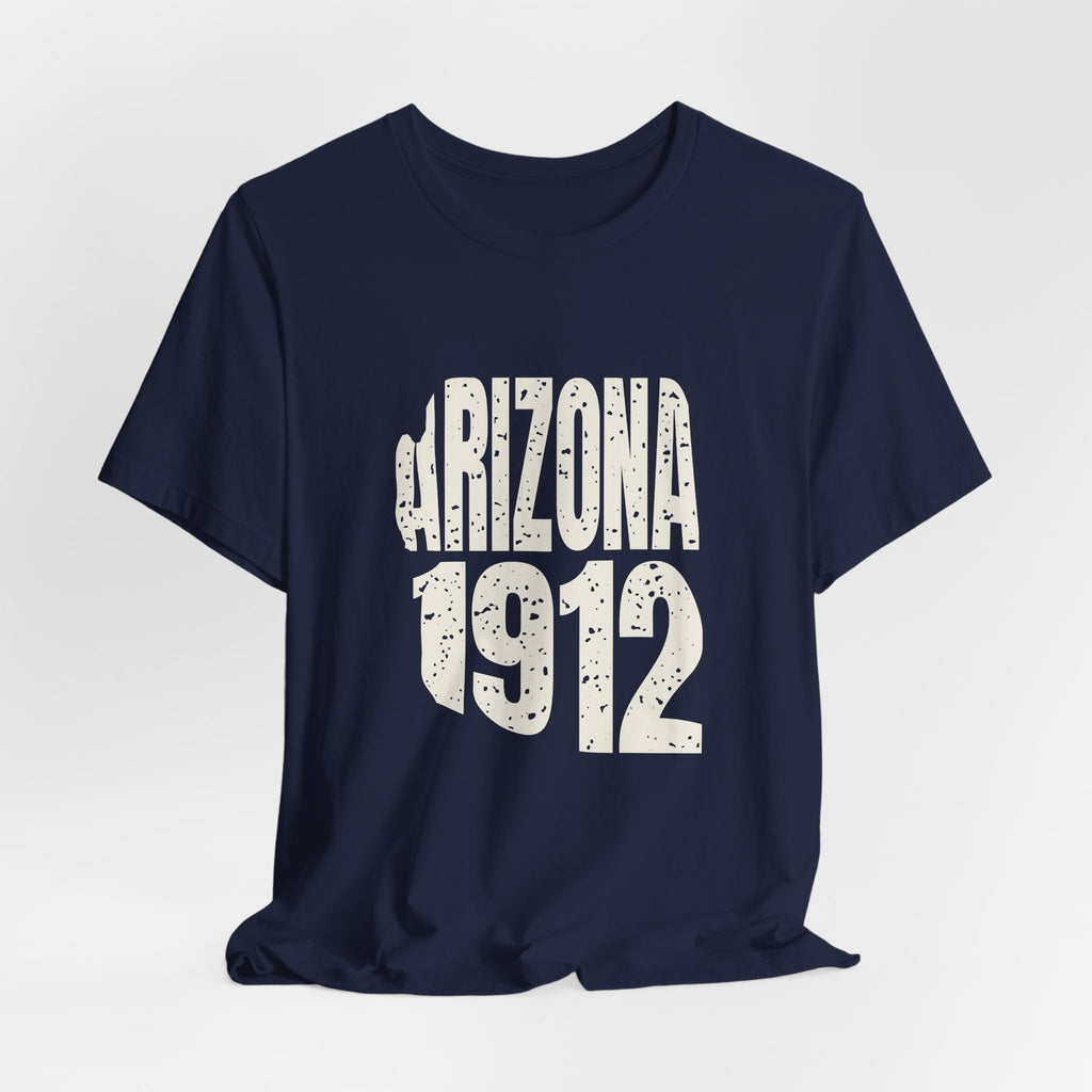 Arizona Vintage Letters Map T-Shirt