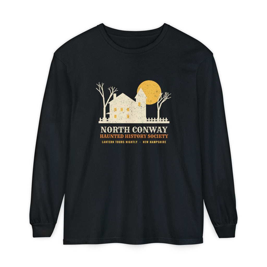 North Conway New Hampshire Haunted History Society Long Sleeve Tee