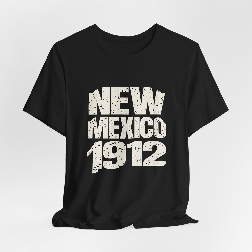 New Mexico Vintage Letters Map T-Shirt