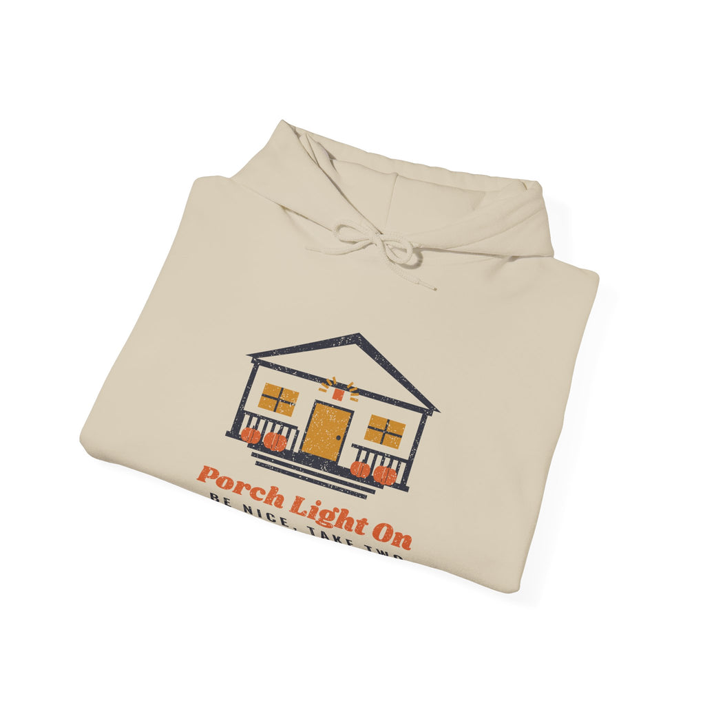 Porch Light On Rhinebeck New York Trick or Treat Hoodie
