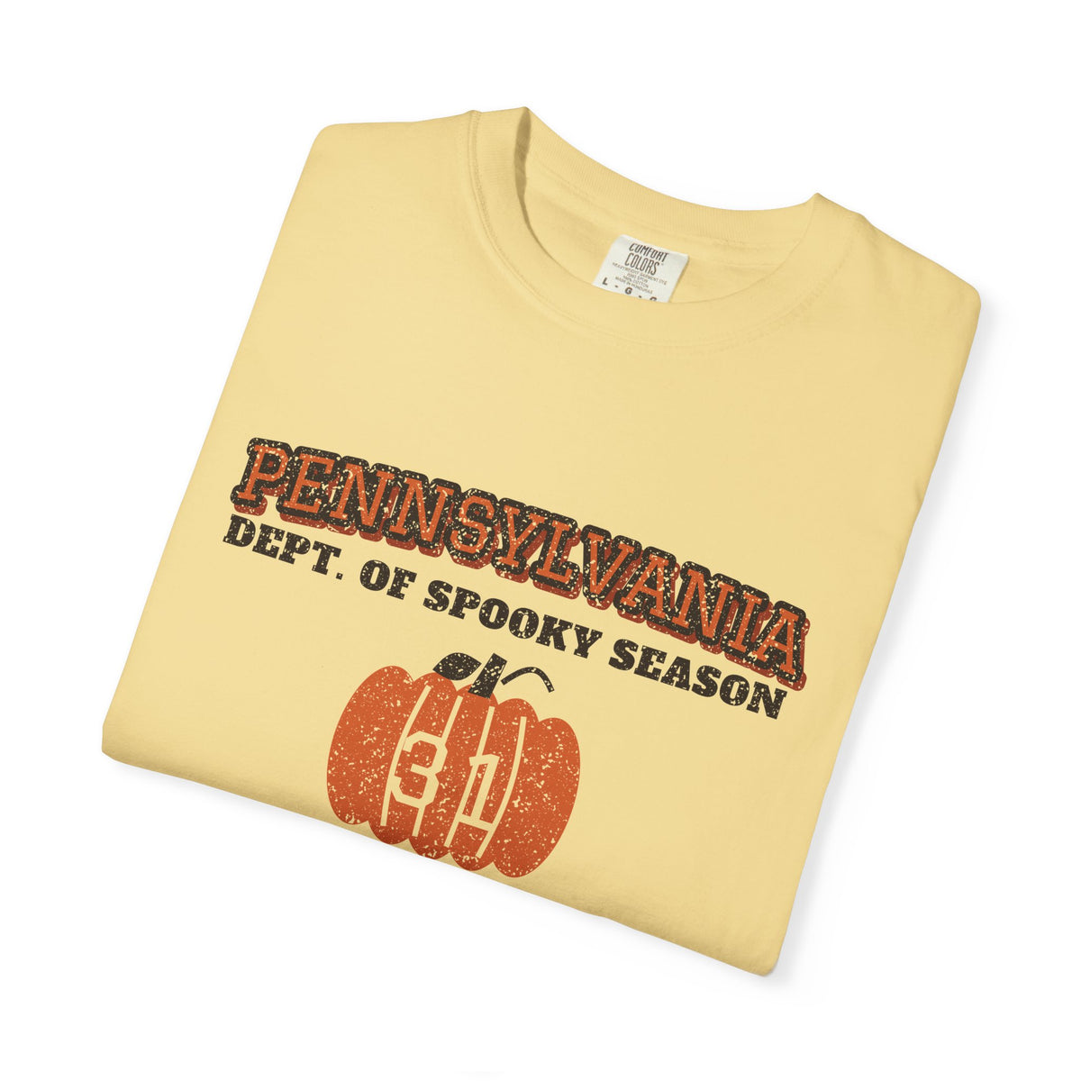 Pennsylvania Dept. of Spooky Season Varsity T-Shirt