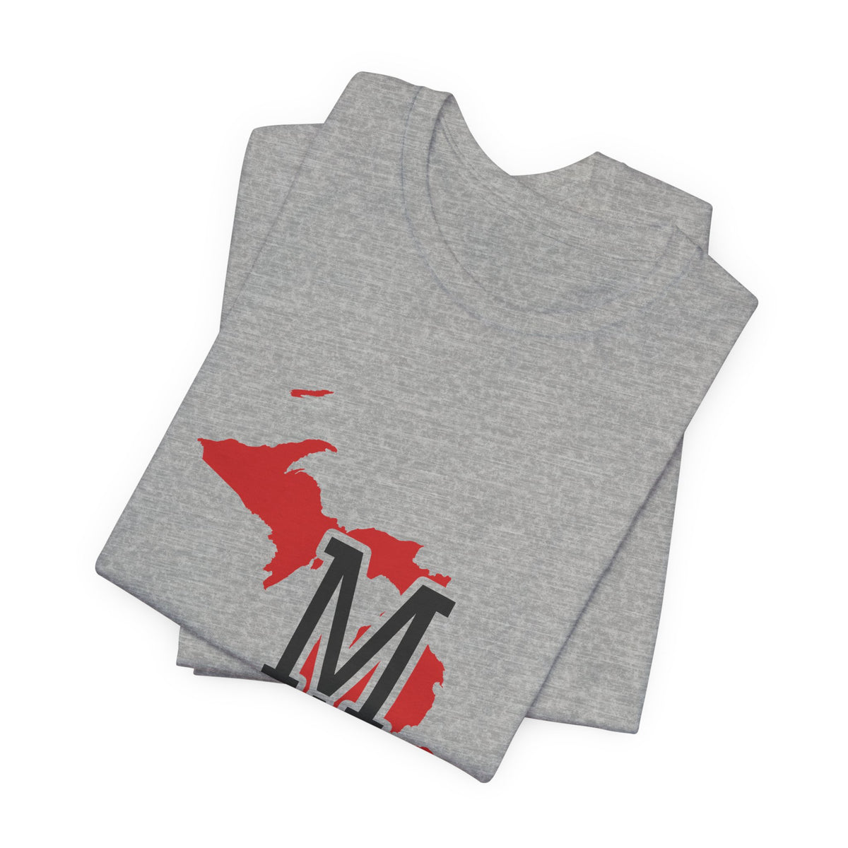 Michigan Varsity Monogram Map T-Shirt