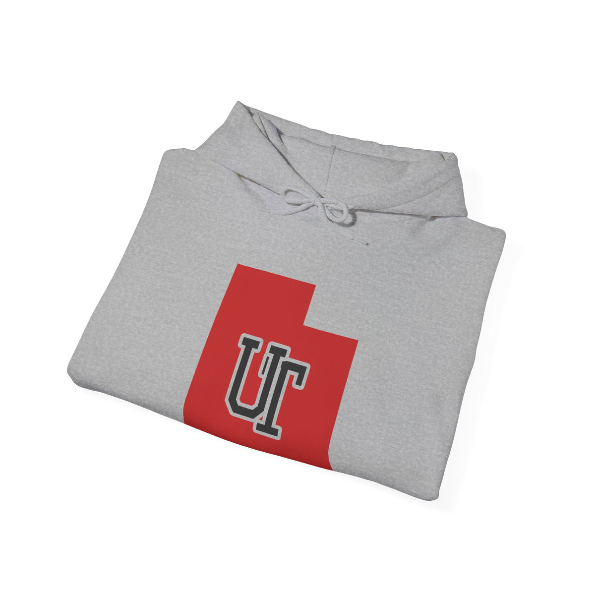 Utah Varsity Monogram Map Hoodie