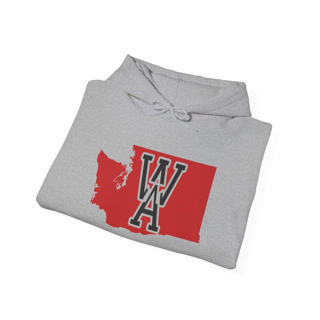 Washington Varsity Monogram Map Hoodie