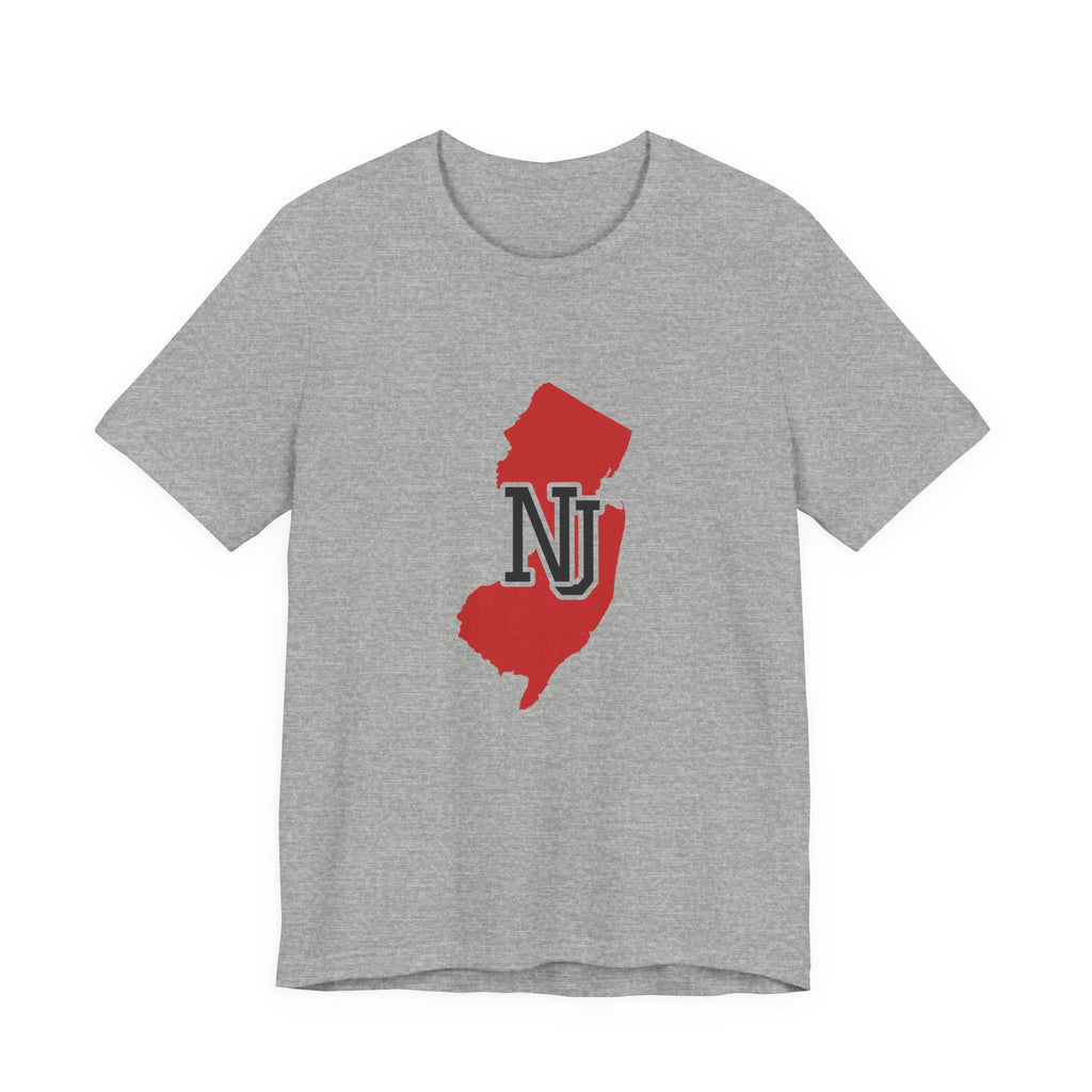 New Jersey Varsity Monogram Map T-Shirt
