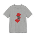 New Jersey Varsity Monogram Map T-Shirt