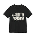 Washington Vintage Letters Map T-Shirt