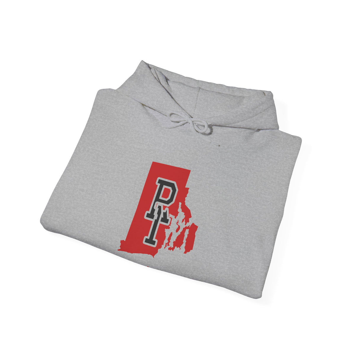 Rhode Island Varsity Monogram Map Hoodie