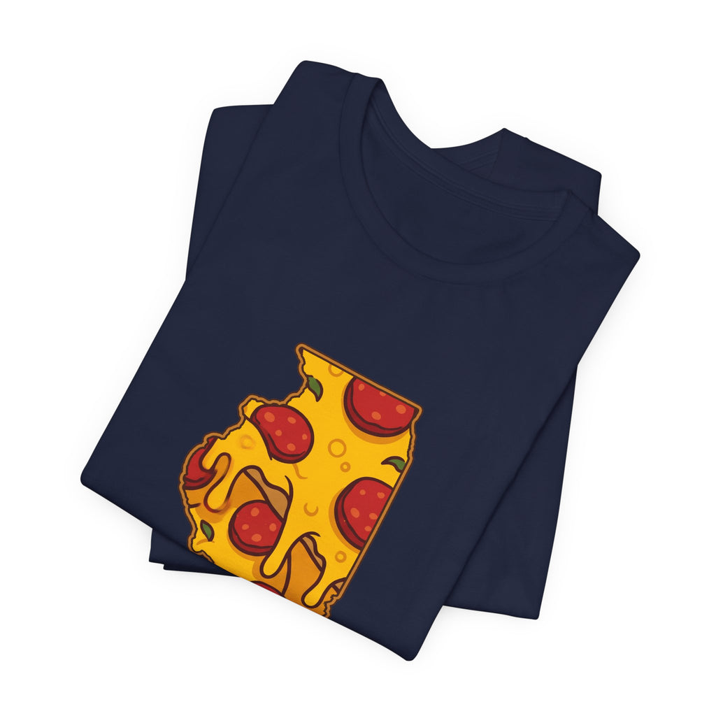 Illinois Pizza Map T-Shirt