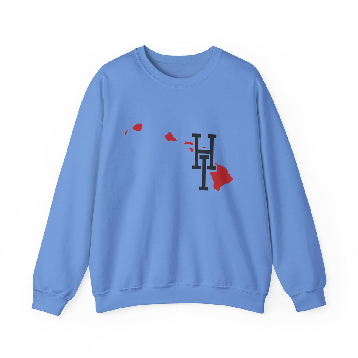 Hawaii Varsity Monogram Map Crewneck Sweatshirt
