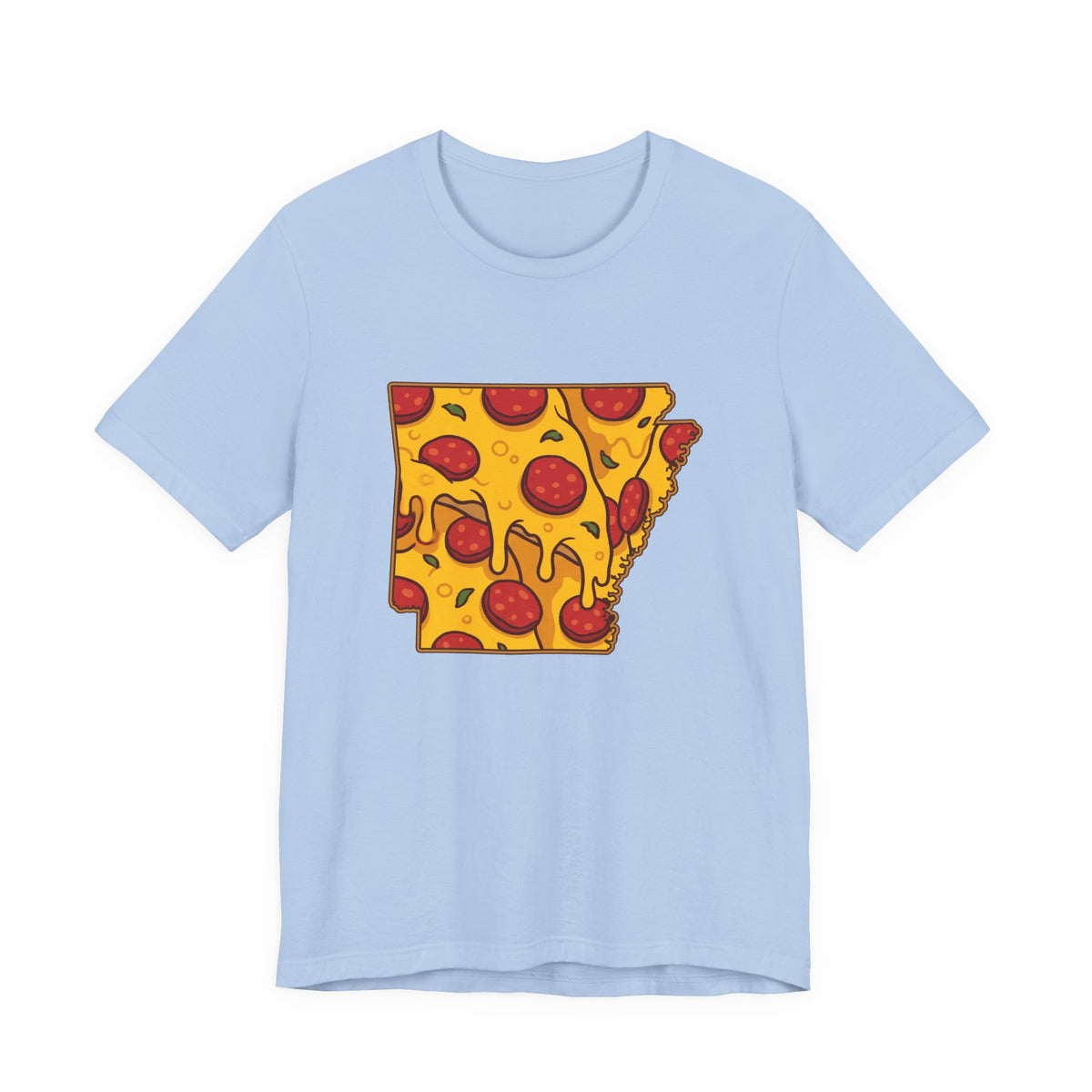 Arkansas Pizza Map T-Shirt