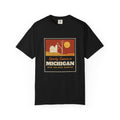 Spooky Season in Michigan Haunted Postcard T-Shirt