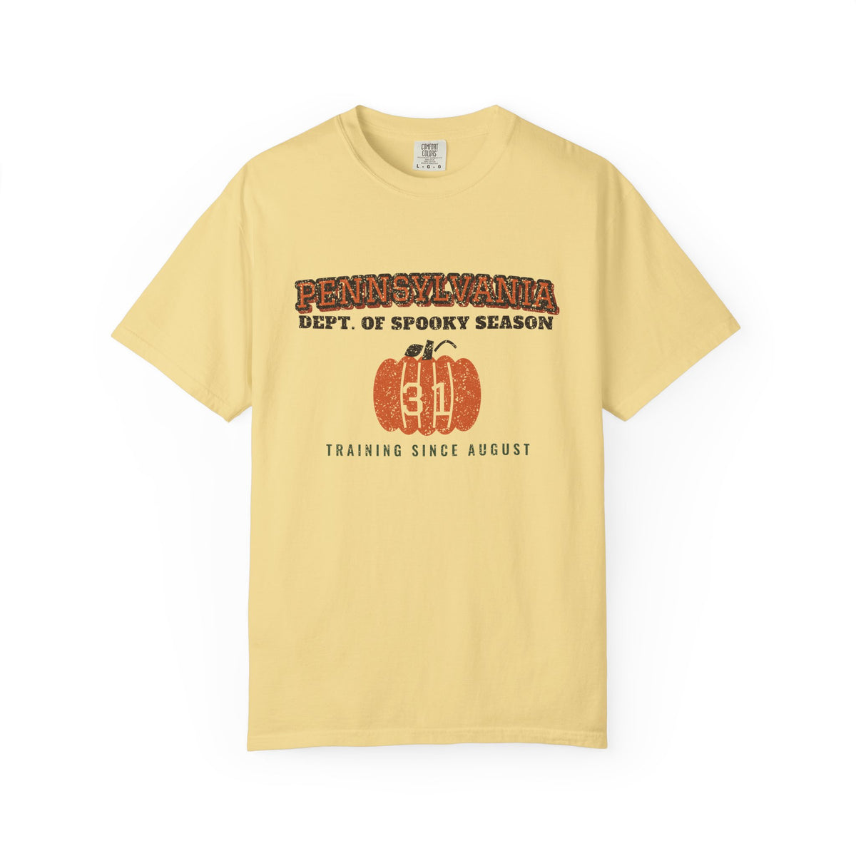 Pennsylvania Dept. of Spooky Season Varsity T-Shirt