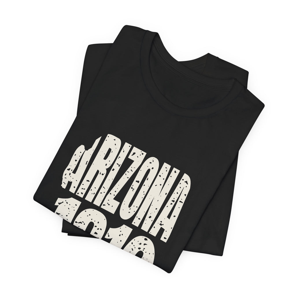 Arizona Vintage Letters Map T-Shirt