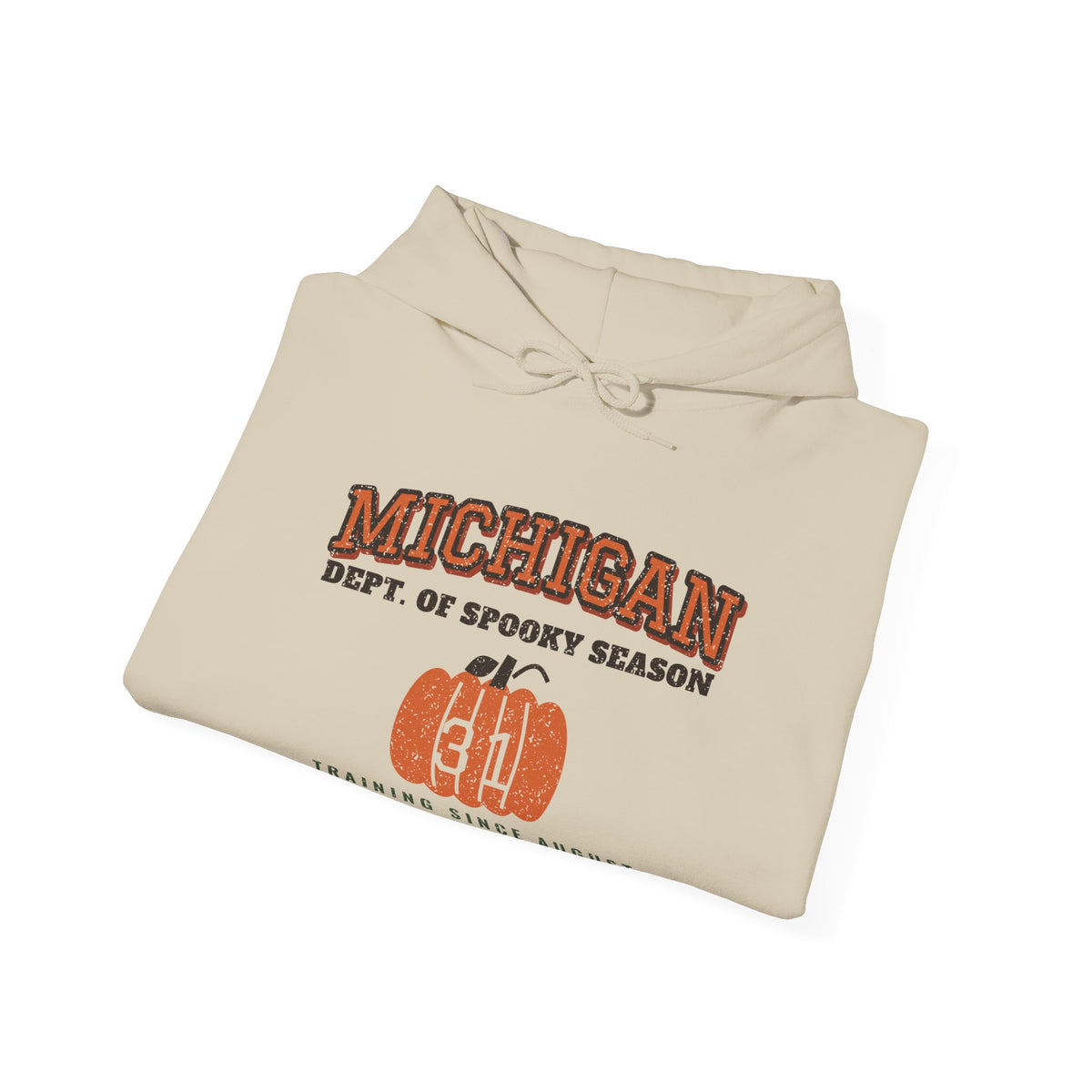 Michigan Dept. of Spooky Season Varsity Hoodie