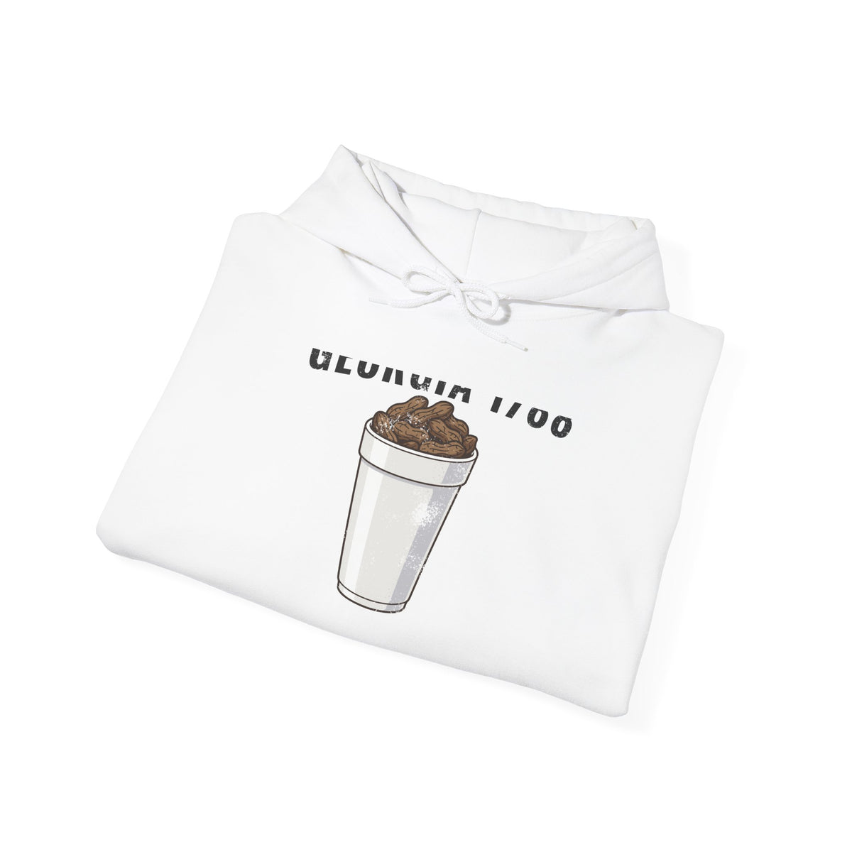 Georgia Boiled Peanuts Retro Food Illustration Hoodie