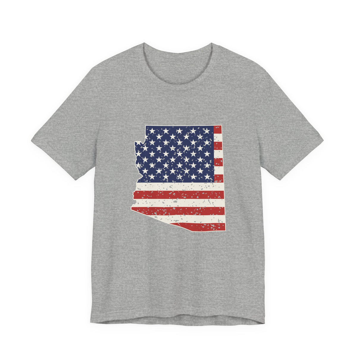 Arizona American Flag Map T-Shirt