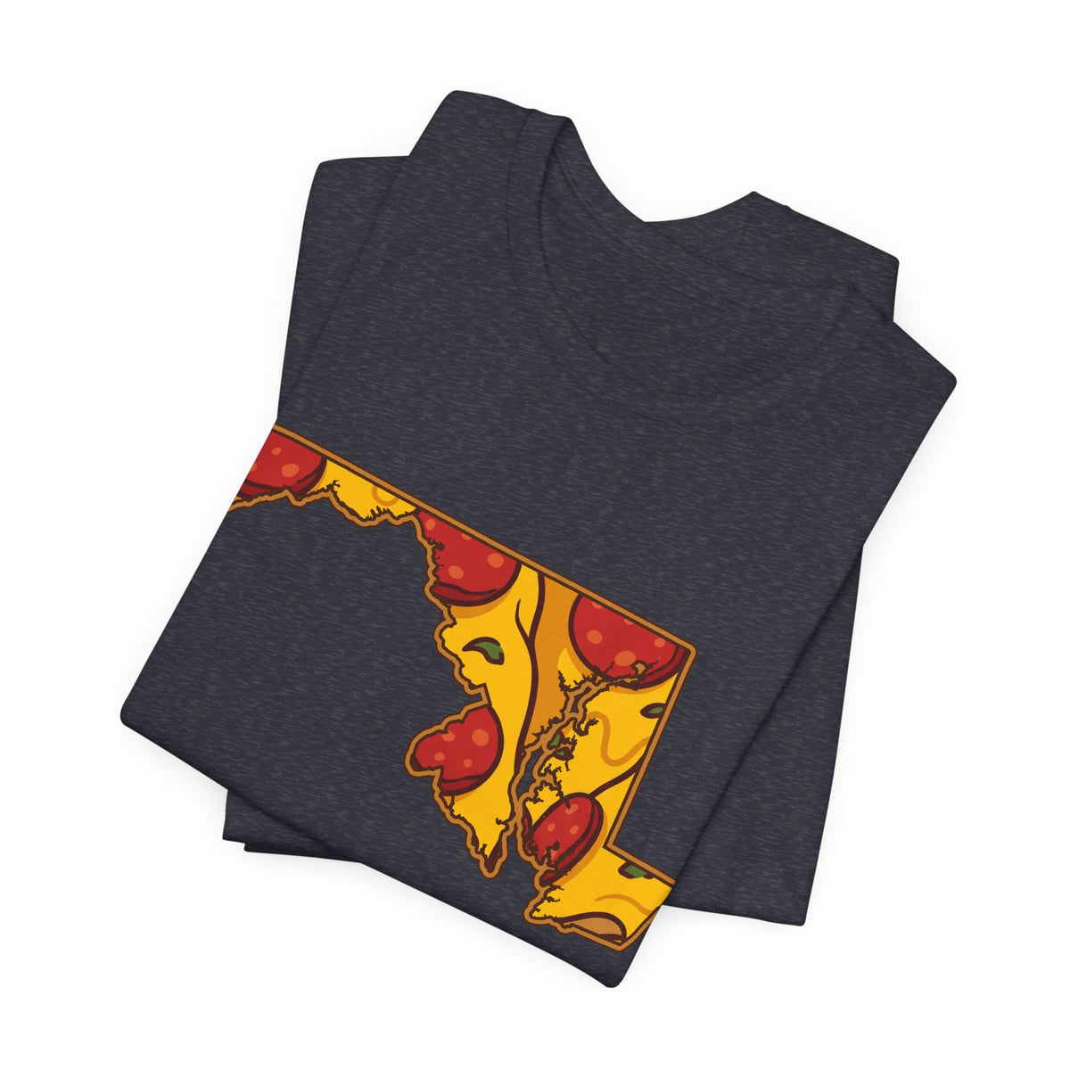 Maryland Pizza Map T-Shirt