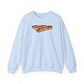 Detroit Style Pizza Retro Food Illustration Crewneck Sweatshirt