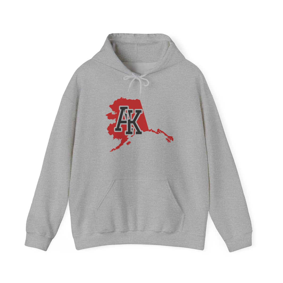 Alaska Varsity Monogram Map Hoodie