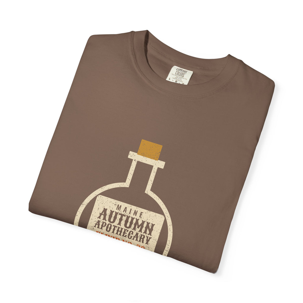 Maine Autumn Apothecary Flask T-Shirt