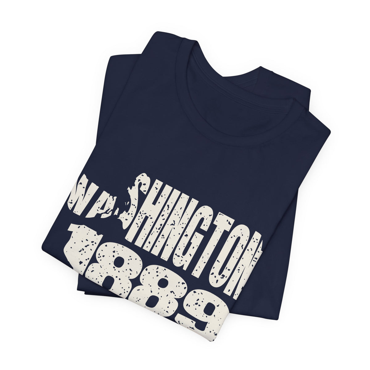 Washington Vintage Letters Map T-Shirt
